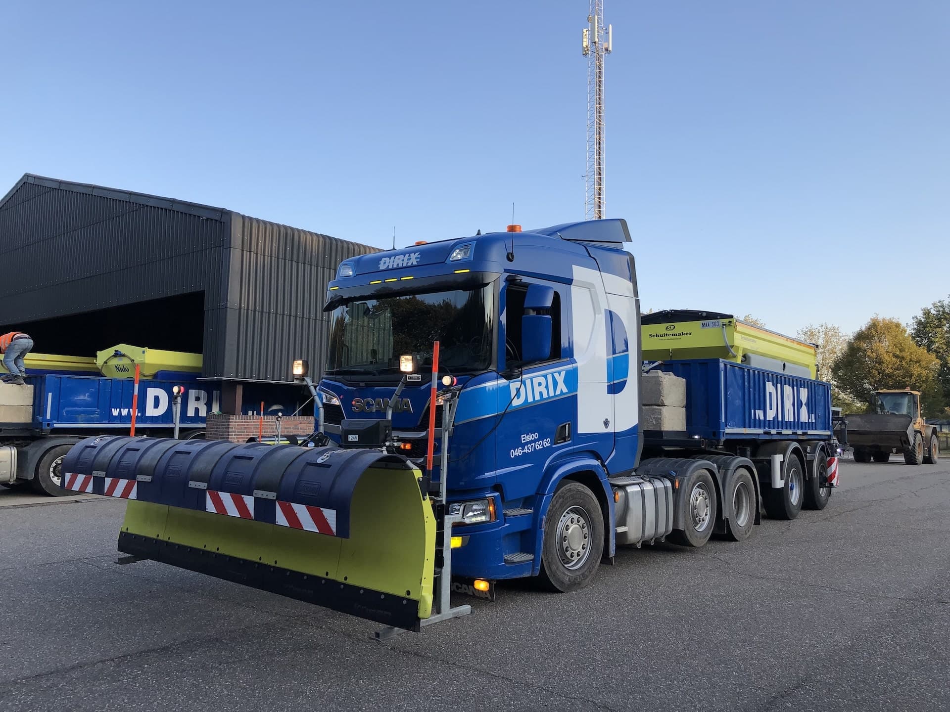Dirix Elsloo team aan het werk